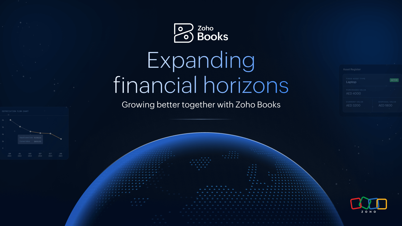 Expanding horizons and growing better together with Zoho Books